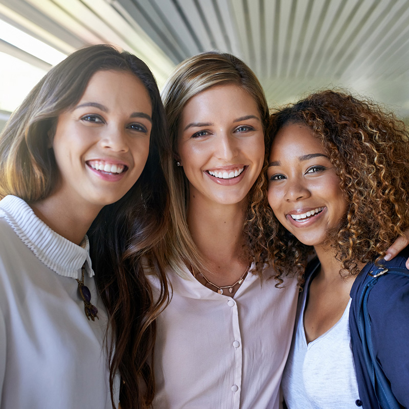 Group of Women Smiling